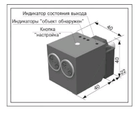 Пластмассовый корпус с квадратным поперечным сечением