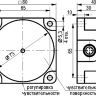 Габаритный чертеж ISN IC7P5-43N-R35-LZS4-C