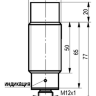 Индуктивный датчик ISN EC81A-11G-15-LZR18