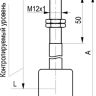 Габаритный чертеж MS DUG1-N-25-H