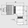 Габаритный чертеж CS S262-3