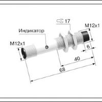 Индуктивный датчик ВБИ-М12-70Р-2121-З