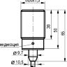 Габаритный чертеж ISB AF8A-21-10-LP