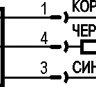 Схема подключения ISB WC24S8-31P-1,5-ZS4-5