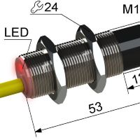 Индуктивный датчик ВБИ-М18-55У-2121-С.51(15мм)(Upg)