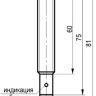 Габаритный чертеж OS AC25A-31N-5-LS4-B