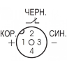 Соединитель к датчикам CS S20-2-2