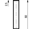 Габаритный чертеж ISN EC11B-32P-2,5-LS40