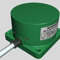 Датчик положения аналоговый индуктивный ДПА-Ф60-40У-2110-Н