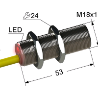 Индуктивный датчик ВБИ-М18-55У-1111-З(Upg)