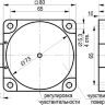 Габаритный чертеж CSN IC7P5-31N-50-LZS4