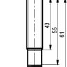 Габаритный чертеж ISB A2A-31N-2F-L