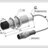 Емкостной датчик ВБЕ-М18-76УР-2122-ЗА