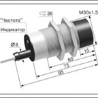 Датчик контроля скорости ДКС-М30-75С-2251-ЛА.0