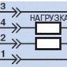 Схема подключения индуктивный датчик  ВБИ-Ф60-40К-2123-З.5
