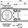 Габаритный чертеж ISB IT123P-32N-15-LZ