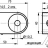 Габаритный чертеж ISB R1A5-31N-R10-LZ