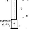 Габаритный чертеж ISN GC11B-21-2,5-LPS4