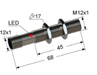 Индуктивный датчик ВБИ-М12-70Р-1121-С.51(6мм)(Upg)