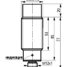 Индуктивный датчик ISN EC81A-12-15-LZS27