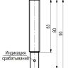 Габаритный чертеж OS AC25A-31P-5-LZS4