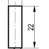 Габаритный чертеж ISB DS0B-1,5-N