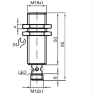 Индуктивный датчик NBB5-18GM50-E2-V1  Pepperl+Fuchs
