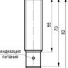 Габаритный чертеж OY AC44A-2-10-PS4-C