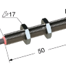 Индуктивный датчик ВБИ-М08-50У-1121-С.51(Upg)