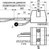 Габаритный чертеж MS GR1P-L