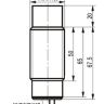 Индуктивный датчик ISN E81A-12-15-LZ