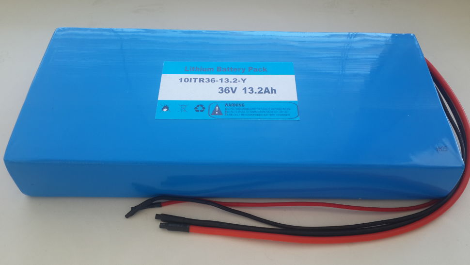  Аккумулятор литиевый LiPol 36v13ah