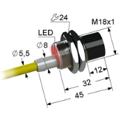 Индуктивный датчик ВБИ-М18-34С-1122-С.51(Upg)