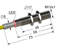 Индуктивный датчик ВБИ-М12-50С-1112-С.51(Upg)