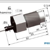 Емкостной датчик ВБЕ-G3/4-65С-2111-ЗА