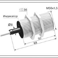  Индуктивный датчик ВБИ-М30-50С-1122-З