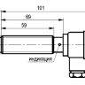 Индуктивный датчик ISN ET42A-11-8-LZ