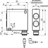 Габаритный чертеж OV IC43A-43P-800-LES4-F