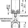 Габаритный чертеж ISB I31A-31N-3,5-L