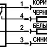 Схема подключения CSN EC8A5-43P-20-LZS4