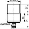 Габаритный чертеж ISN FC72A-31N-20-LS402