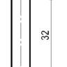 Габаритный чертеж ISB D0B-1,5-N