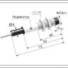 Индуктивный датчик ВБИ-М12-55С-2123-З
