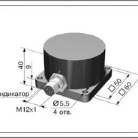 Индуктивный датчик БИ-Ф60-40Р-2121-З.5