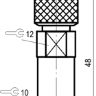 Габаритный чертеж CS S25-3