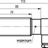 Габаритный чертеж ISB AT81A-01G-10E-L