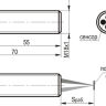 Габаритный чертеж ODG A44A5-49P-25C2-LE