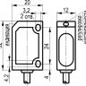 Габаритный чертеж OY I26A-2-2,5-P