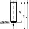 Габаритный чертеж ISN EC23A-21-4-LPS4