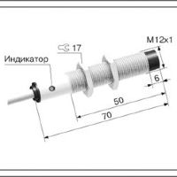 Индуктивный датчик ВБИ-М12-70У-2352-Л